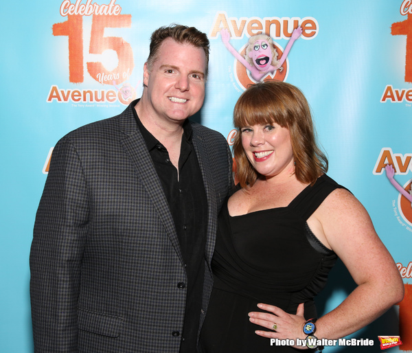 Photo Coverage: AVENUE Q Celebrates 15th Anniversary With Cake Before The Show Image