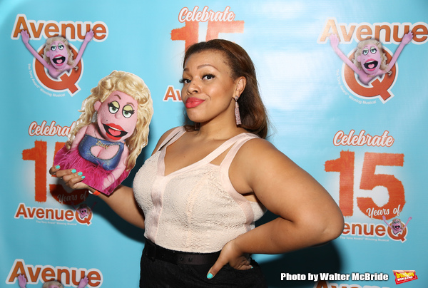 Photo Coverage: AVENUE Q Celebrates 15th Anniversary With Cake Before The Show Image