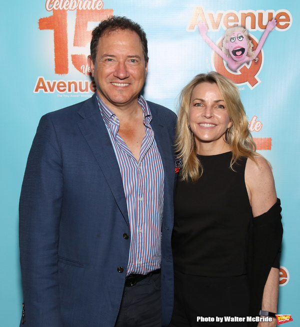 Photo Coverage: AVENUE Q Celebrates 15th Anniversary With Cake Before The Show Image