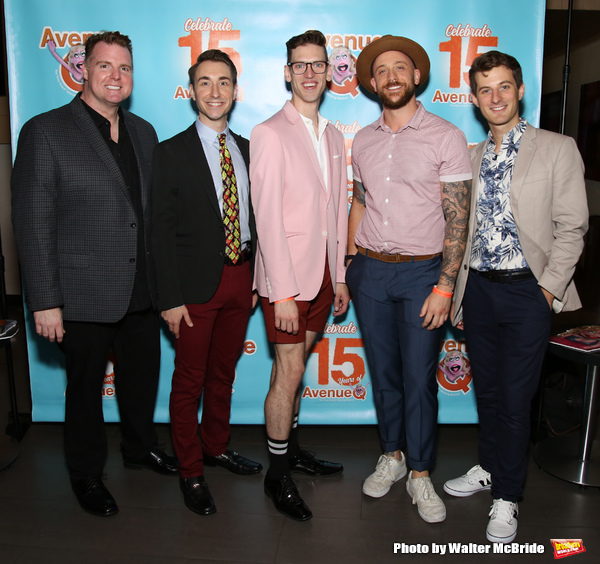 Photo Coverage: AVENUE Q Celebrates 15th Anniversary With Cake Before The Show Image