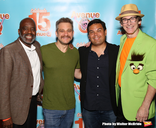 Photo Coverage: AVENUE Q Celebrates 15th Anniversary With Cake Before The Show Image