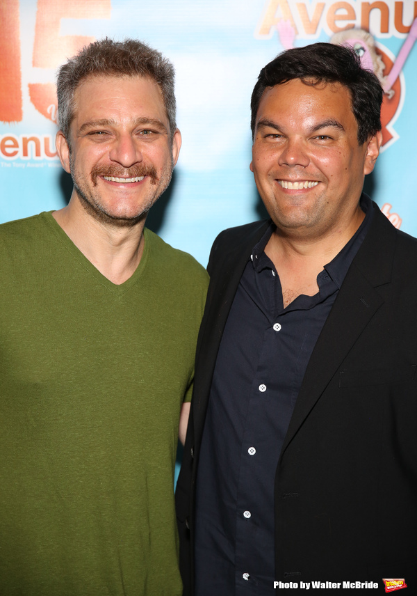 Photo Coverage: AVENUE Q Celebrates 15th Anniversary With Cake Before The Show Image
