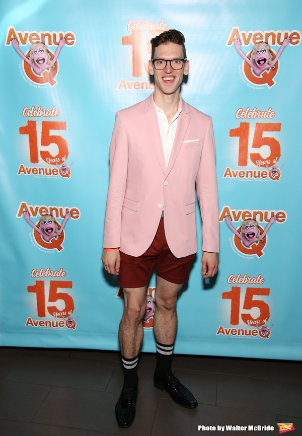 Photo Coverage: AVENUE Q Celebrates 15th Anniversary With Cake Before The Show Image