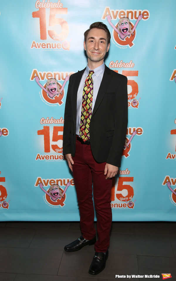 Photo Coverage: AVENUE Q Celebrates 15th Anniversary With Cake Before The Show Image