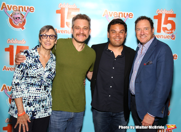 Photo Coverage: AVENUE Q Celebrates 15th Anniversary With Cake Before The Show Image