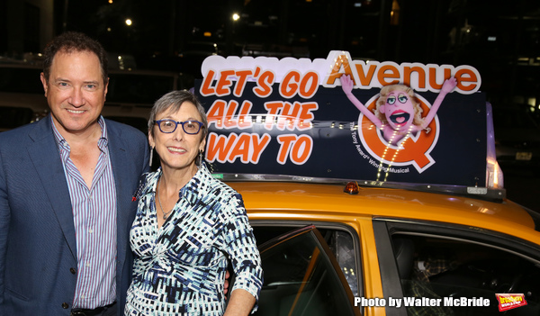 Photo Coverage: AVENUE Q Celebrates 15th Anniversary With Cake Before The Show Image