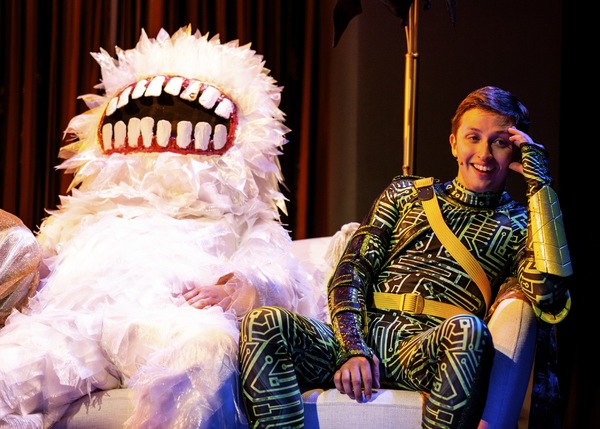 Photo Flash: Get a First Look at Will Roland, George Salazar, Jason Tam, and the Cast of BE MORE CHILL in Action Image