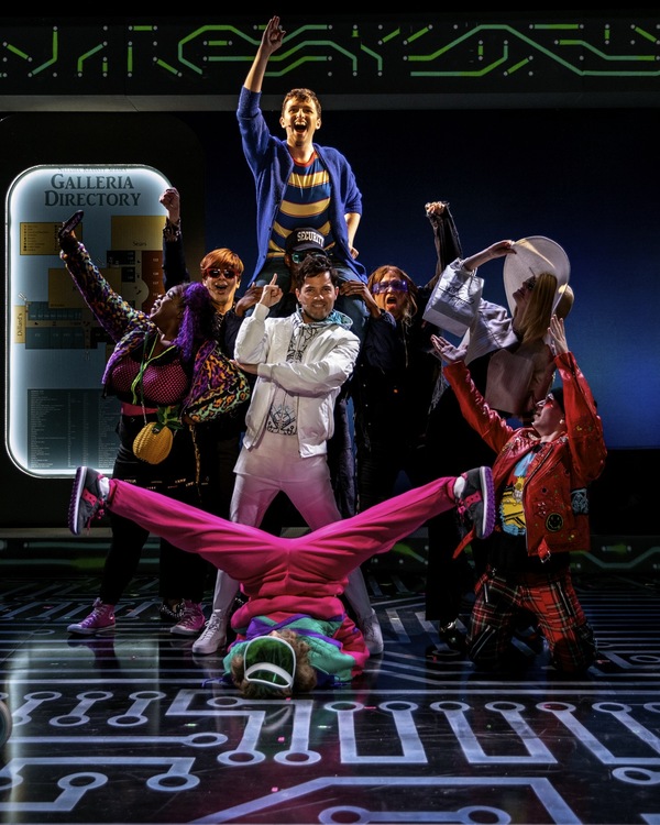 Photo Flash: Get a First Look at Will Roland, George Salazar, Jason Tam, and the Cast of BE MORE CHILL in Action Image