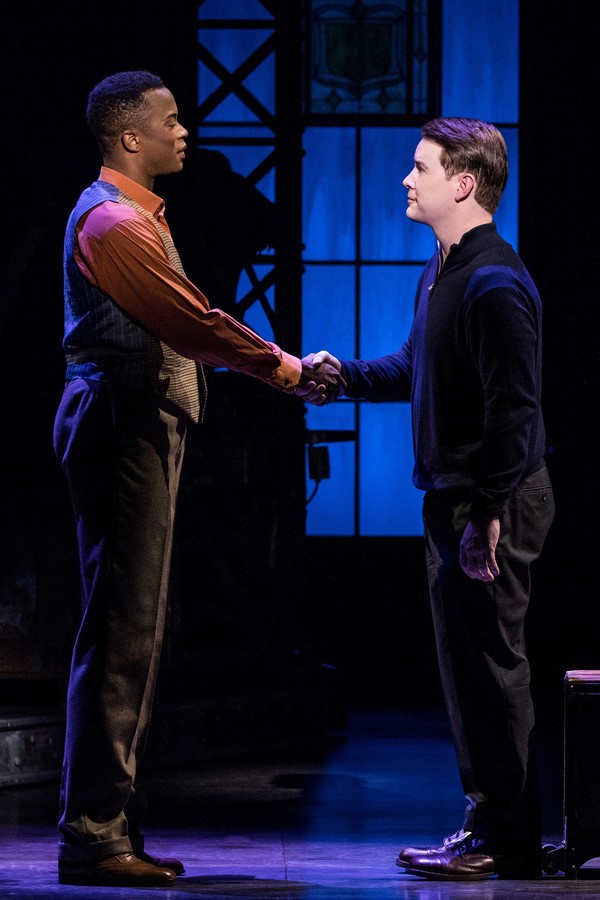Photo Flash: American Idol's David Cook Struts Back Into Broadway's KINKY BOOTS Image