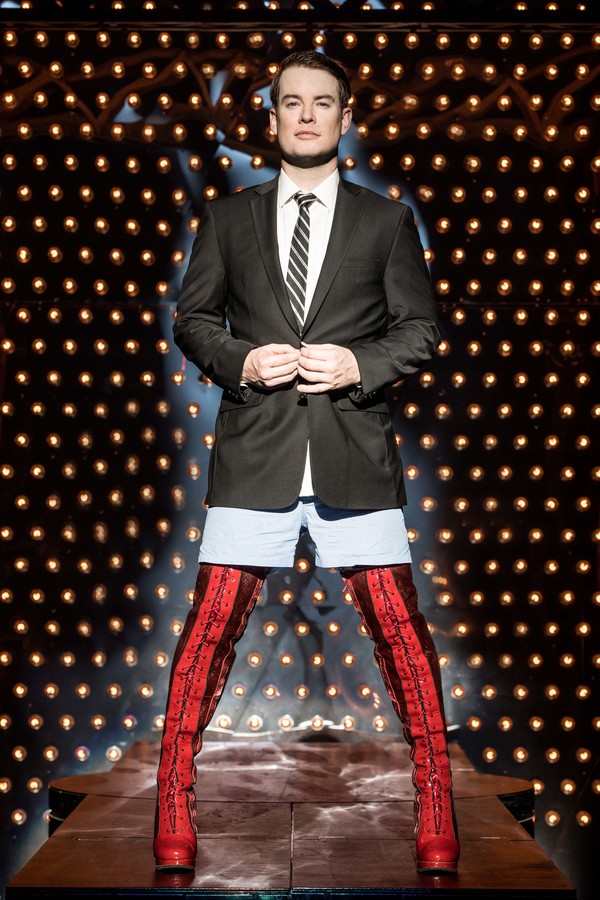 Photo Flash: American Idol's David Cook Struts Back Into Broadway's KINKY BOOTS Image