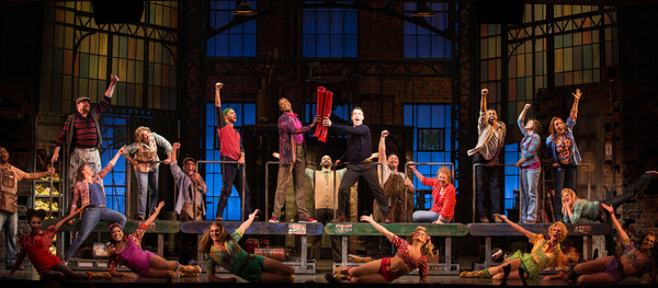 Photo Flash: American Idol's David Cook Struts Back Into Broadway's KINKY BOOTS Image