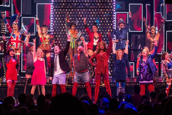 Photo Flash: American Idol's David Cook Struts Back Into Broadway's KINKY BOOTS Image