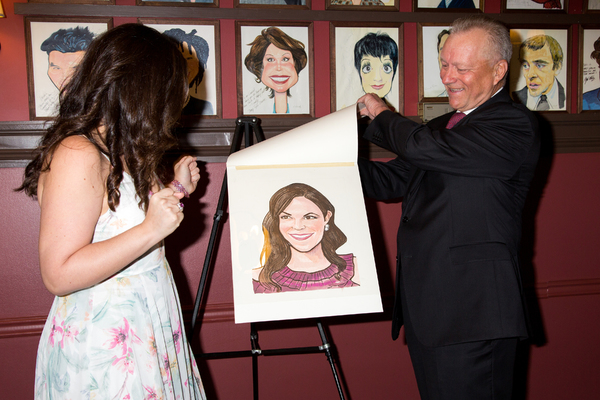 Photo Coverage: An Upstandin' Lady Is She! CAROUSEL's Lindsay Mendez Celebrates New Sardi's Portrait Image