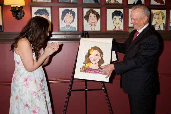 Photo Coverage: An Upstandin' Lady Is She! CAROUSEL's Lindsay Mendez Celebrates New Sardi's Portrait Image