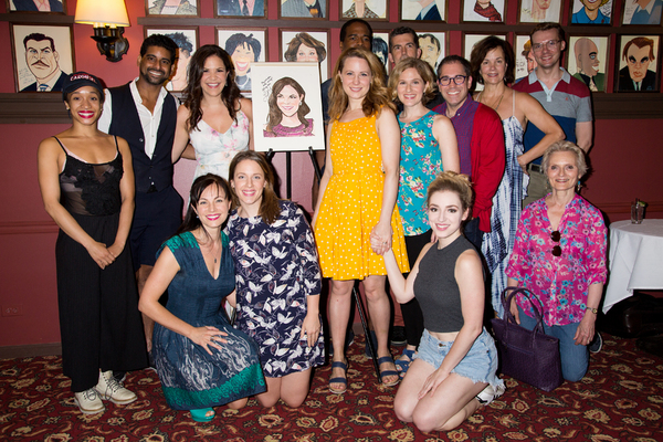 Photo Coverage: An Upstandin' Lady Is She! CAROUSEL's Lindsay Mendez Celebrates New Sardi's Portrait Image