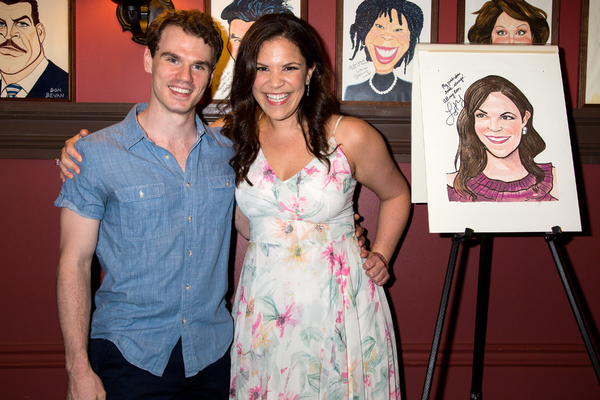 Photo Coverage: An Upstandin' Lady Is She! CAROUSEL's Lindsay Mendez Celebrates New Sardi's Portrait Image