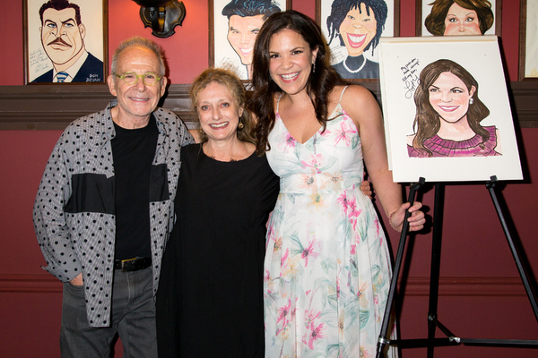 Photo Coverage: An Upstandin' Lady Is She! CAROUSEL's Lindsay Mendez Celebrates New Sardi's Portrait Image