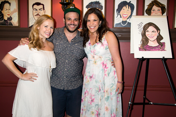 Photo Coverage: An Upstandin' Lady Is She! CAROUSEL's Lindsay Mendez Celebrates New Sardi's Portrait Image