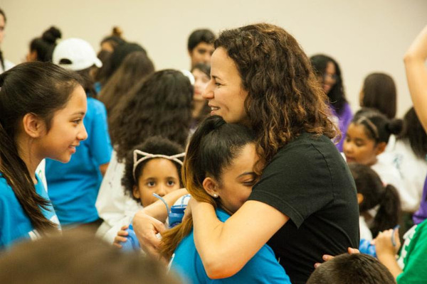 Photo Flash: Mandy Gonzalez Visits the 11th Annual DARE TO GO BEYOND Camp! Image