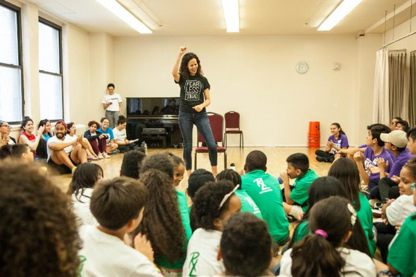 Photo Flash: Mandy Gonzalez Visits the 11th Annual DARE TO GO BEYOND Camp! Image