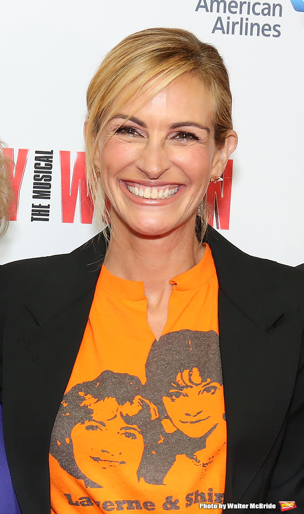 Julia Roberts attends the Garry Marshall Tribute Performance of 'Pretty Woman:The Mus Photo
