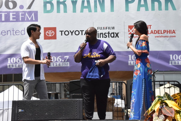 Photo Coverage: Disney Takes Over Broadway In Bryant Park - Performances From FROZEN, THE LION KING, and ALADDIN! Image