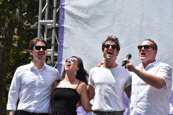 Photo Coverage: Disney Takes Over Broadway In Bryant Park - Performances From FROZEN, THE LION KING, and ALADDIN! 