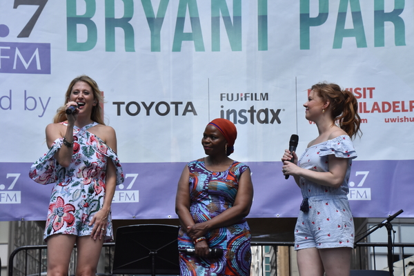 Photo Coverage: Disney Takes Over Broadway In Bryant Park - Performances From FROZEN, THE LION KING, and ALADDIN! Image