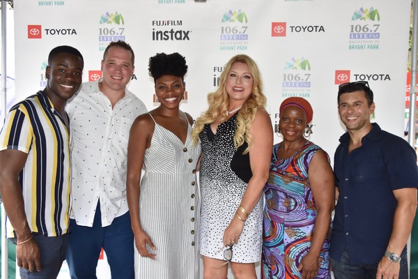 Photo Coverage: Disney Takes Over Broadway In Bryant Park - Performances From FROZEN, THE LION KING, and ALADDIN! Image