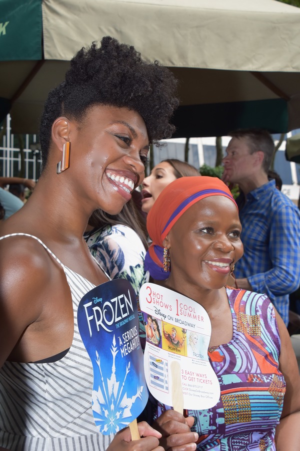 Photo Coverage: Disney Takes Over Broadway In Bryant Park - Performances From FROZEN, THE LION KING, and ALADDIN! 