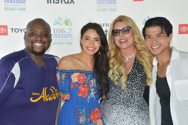 Photo Coverage: Disney Takes Over Broadway In Bryant Park - Performances From FROZEN, THE LION KING, and ALADDIN! Image