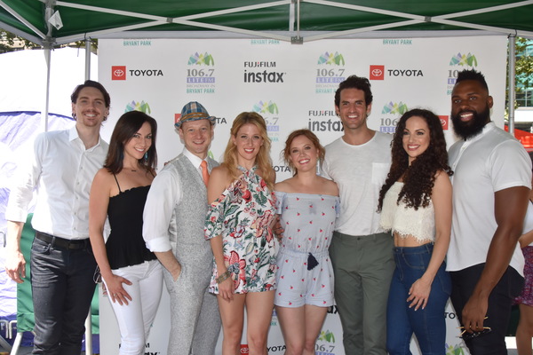 Photo Coverage: Disney Takes Over Broadway In Bryant Park - Performances From FROZEN, THE LION KING, and ALADDIN! Image