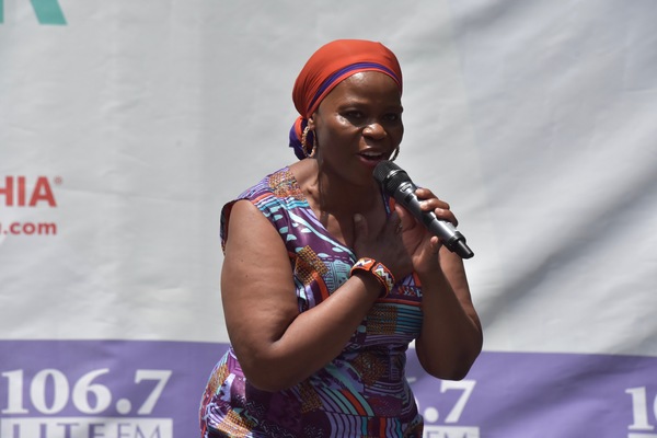 Photo Coverage: Disney Takes Over Broadway In Bryant Park - Performances From FROZEN, THE LION KING, and ALADDIN! Image