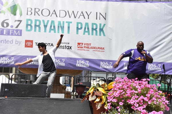 Photo Coverage: Disney Takes Over Broadway In Bryant Park - Performances From FROZEN, THE LION KING, and ALADDIN! Image