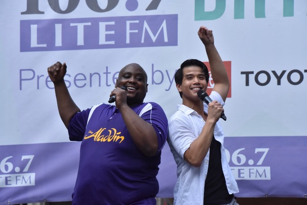 Photo Coverage: Disney Takes Over Broadway In Bryant Park - Performances From FROZEN, THE LION KING, and ALADDIN! Image