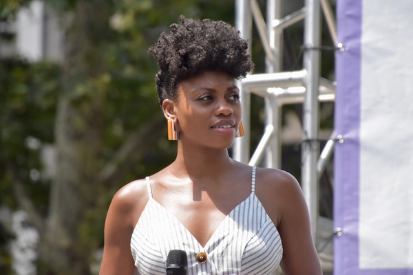 Photo Coverage: Disney Takes Over Broadway In Bryant Park - Performances From FROZEN, THE LION KING, and ALADDIN! Image