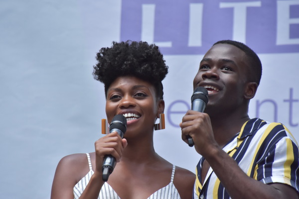 Photo Coverage: Disney Takes Over Broadway In Bryant Park - Performances From FROZEN, THE LION KING, and ALADDIN! Image