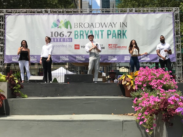 Photo Coverage: Disney Takes Over Broadway In Bryant Park - Performances From FROZEN, THE LION KING, and ALADDIN! Image