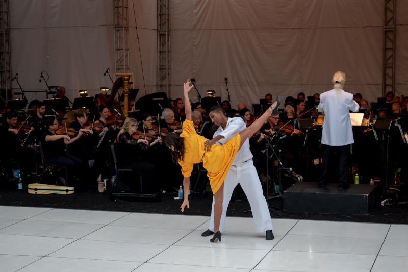 Review: BERNSTEIN AT 100: Symphonic And Choreographic Lushness By The Sea At Burton Chase Park Image