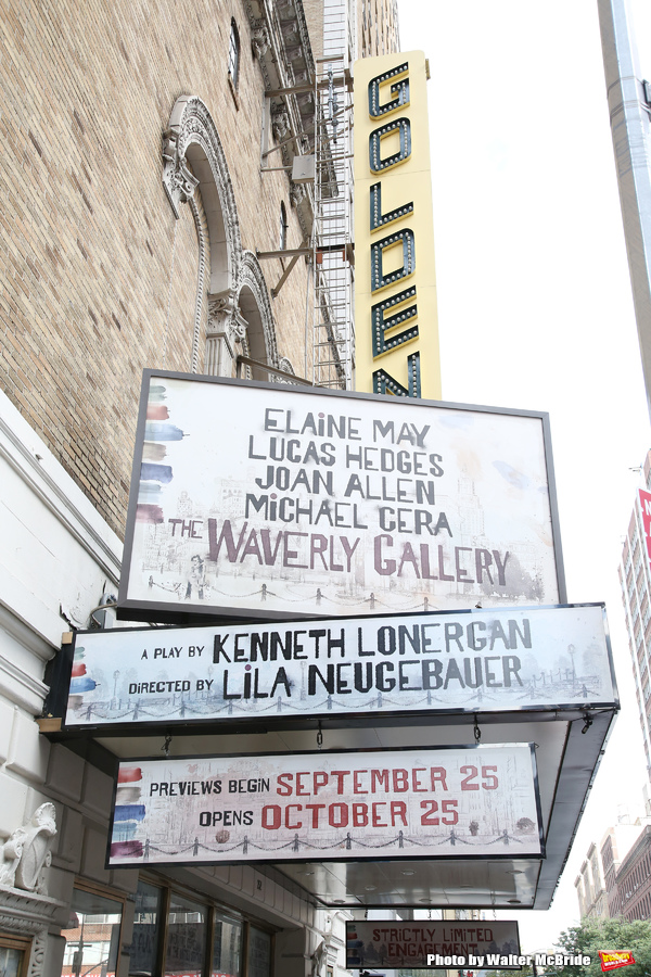Broadway Theatre Marquee unveiling for Kenneth Lonergan's acclaimed memory play 'The  Photo