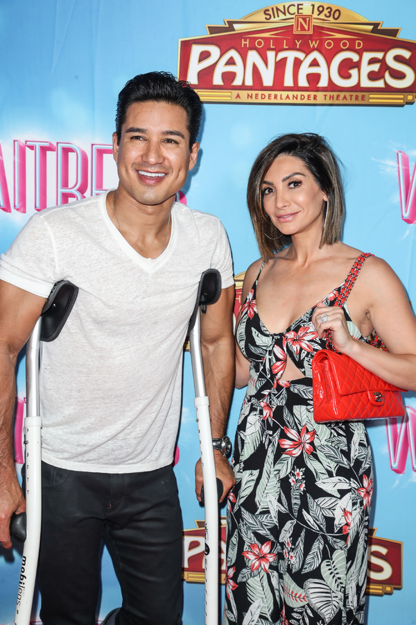 Mario Lopez, Courtney Laine Mazza Photo