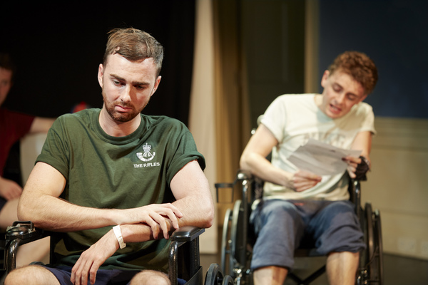Photo Flash: Get a First Look at Jonathan Lewis' OUR BOYS at Riddle's Court Image