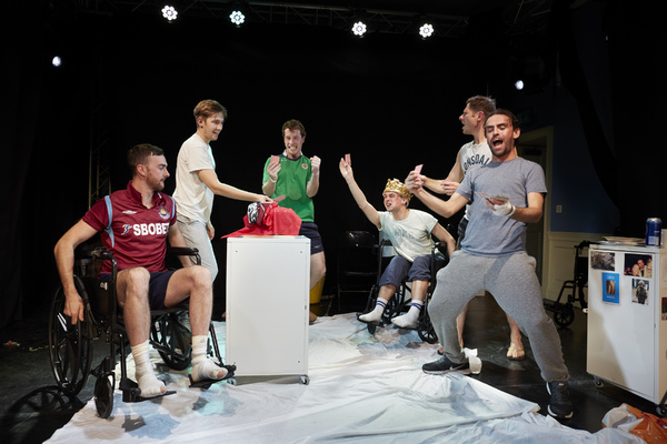 Photo Flash: Get a First Look at Jonathan Lewis' OUR BOYS at Riddle's Court Image