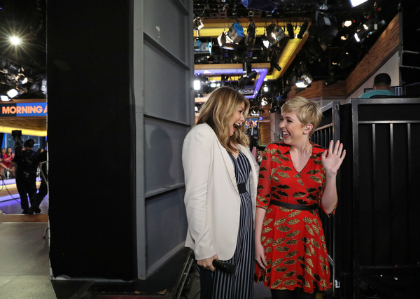 Photo Flash: Cozi Zuehlsdorff and Heidi Blickenstaff Perform Live Version of New Song From FREAKY FRIDAY on GOOD MORNING AMERICA 