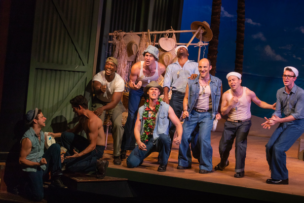  Michael Thomas Holmes, Tim Rogan and the cast of South Pacific Photo