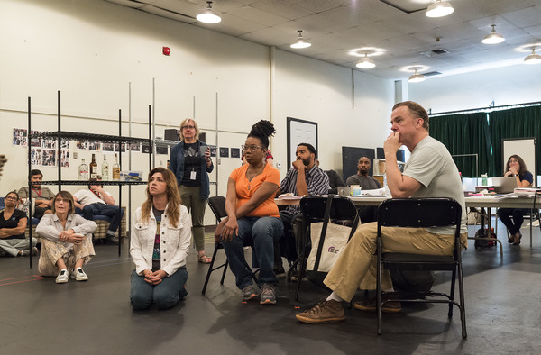 Photo Flash: In Rehearsal with CTG's SWEAT 
