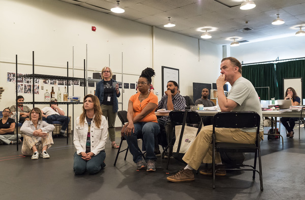 Photo Flash: In Rehearsal with CTG's SWEAT Image