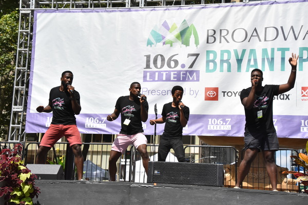 Photo Coverage: SUMMER, ANASTASIA & More Take Over Broadway In Bryant Park! Image