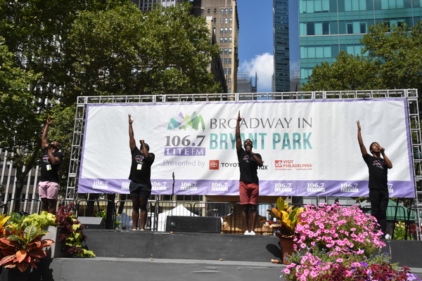 Photo Coverage: SUMMER, ANASTASIA & More Take Over Broadway In Bryant Park! Image