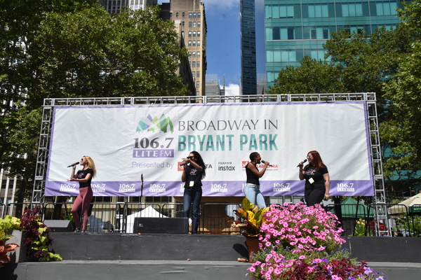 Photo Coverage: SUMMER, ANASTASIA & More Take Over Broadway In Bryant Park! Image